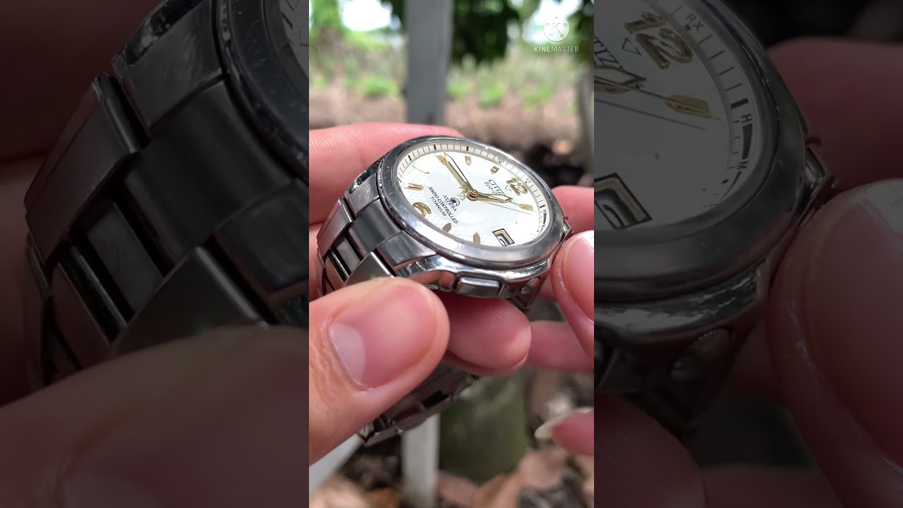 Cách reset chỉnh ngày, giờ, tháng, năm Citizen Attesa eco_drive H410