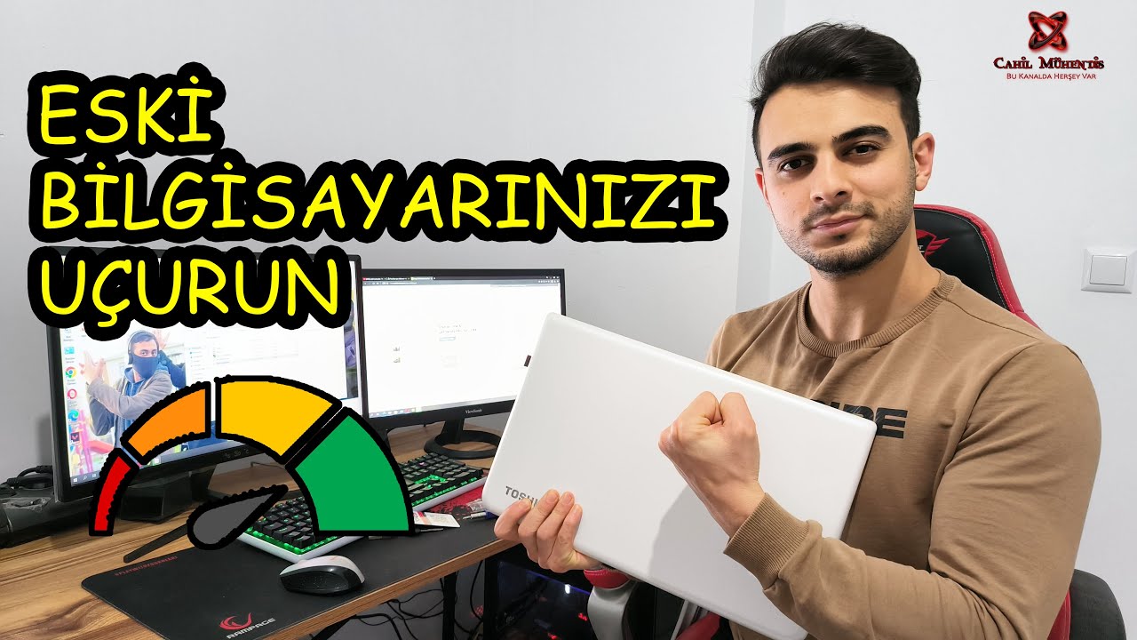 ESKİ BİLGİSAYARINIZI SSD İLE HIZLANDIRIN / LAPTOPA SSD MONTAJI  / WİNDOWS KURULUMU DAHİL