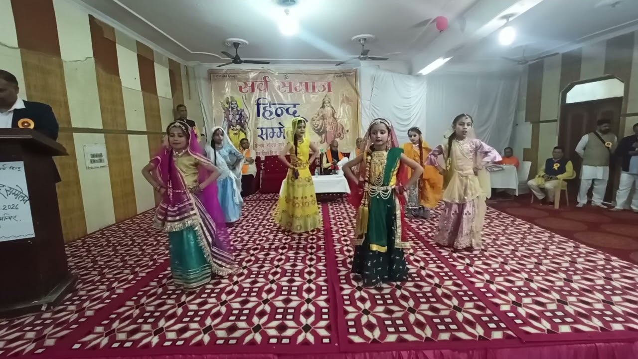 Fok song chali main to matak matak | हिंदू सम्मेलन झूलेलाल मंदिर कृष्णा पार्क