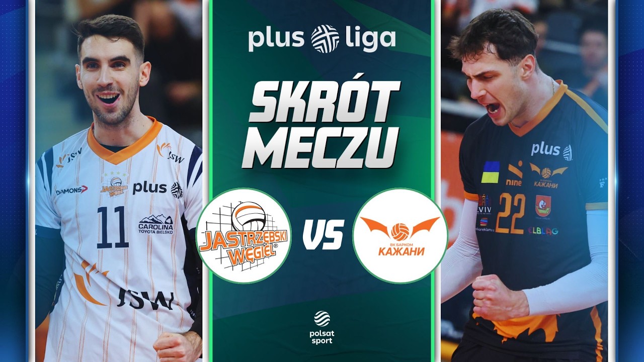 SKR&Oacute;T: JSW JASTRZĘBSKI WĘGIEL - BARKOM KAŻANY LW&Oacute;W | PLUSLIGA