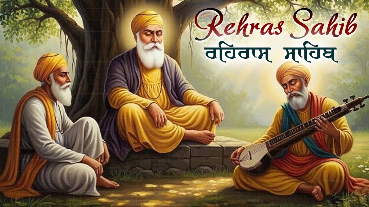 Rehras Sahib Ji Kirtan Roopi Full Path | Evening Nitnem Gurbani 🙏