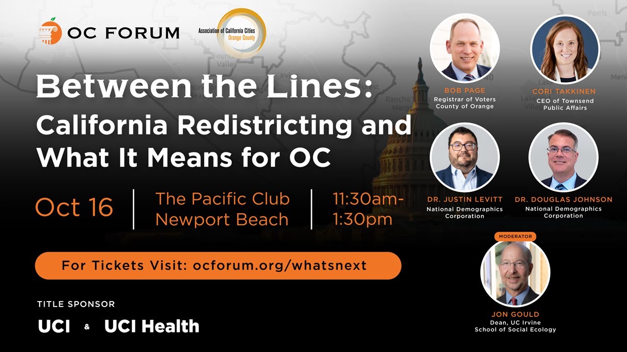 Between the Lines: California Redistricting and What It Means for OC