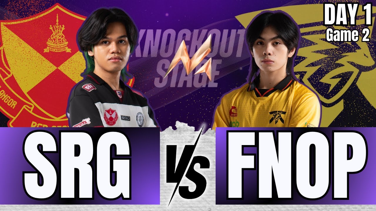 NA-WIPEOUT ANG SRG! | GAME 2 | SRG VS FNOP | KNOCKOUT STAGE DAY 1 M6