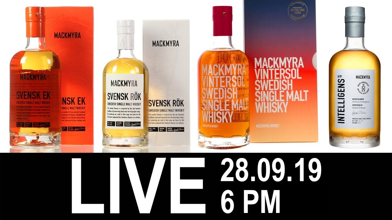 Live Tasting: Mackmyra 2019
