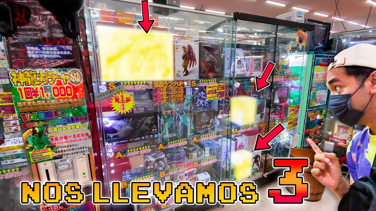Maquina de FIGURAS SORPRESA en japon (Primera vez que ganamos TANTO) | Parte 2