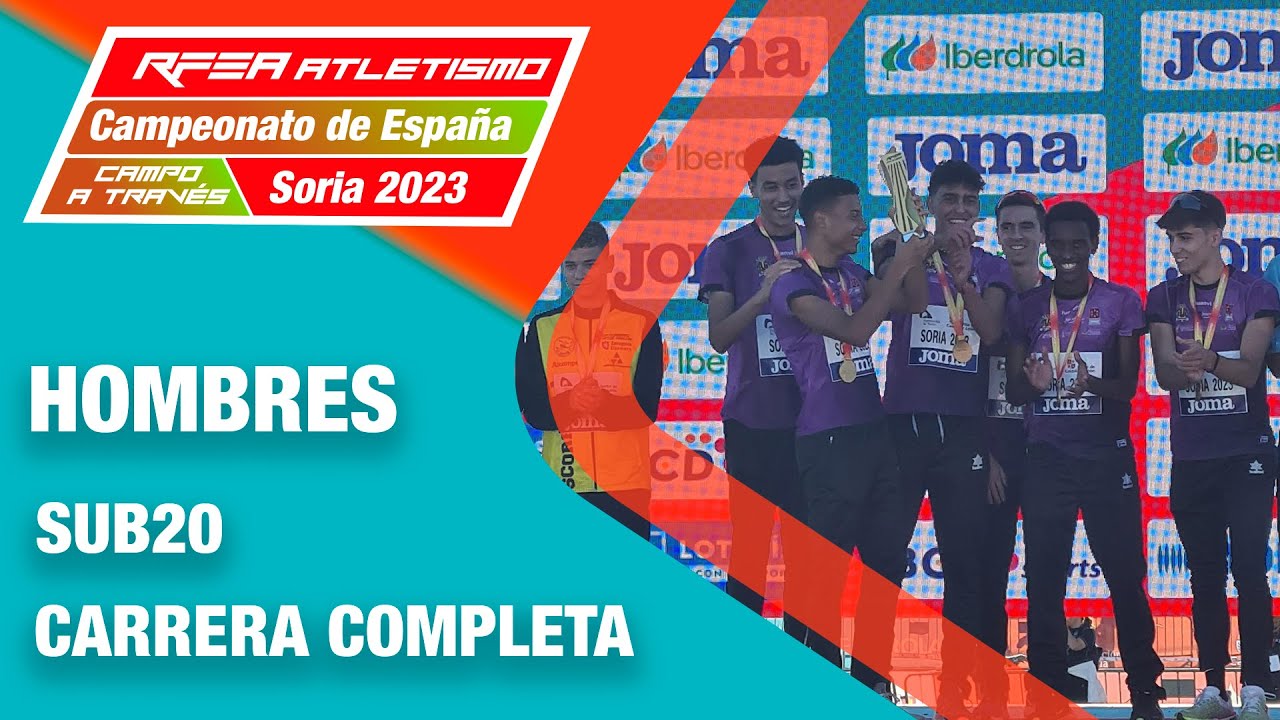 Campeonato de España clubes campo a través - Soria 2023 - Sub20 hombres - Playas de Castellón