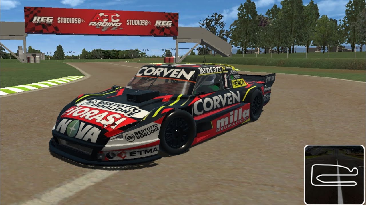 Probando el último toro campeón ACTCRacing  (posadas)