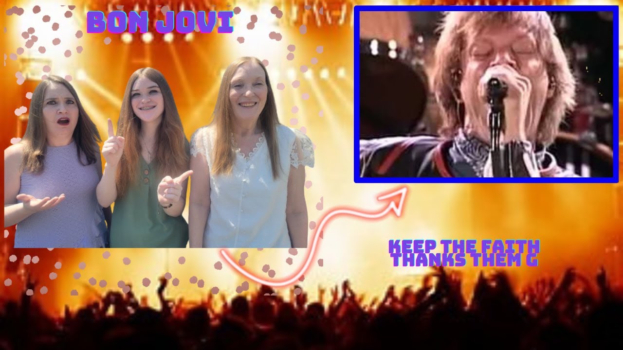 Big Firework Finish | Bon Jovi | Keep The Faith | 3 Generation Reaction