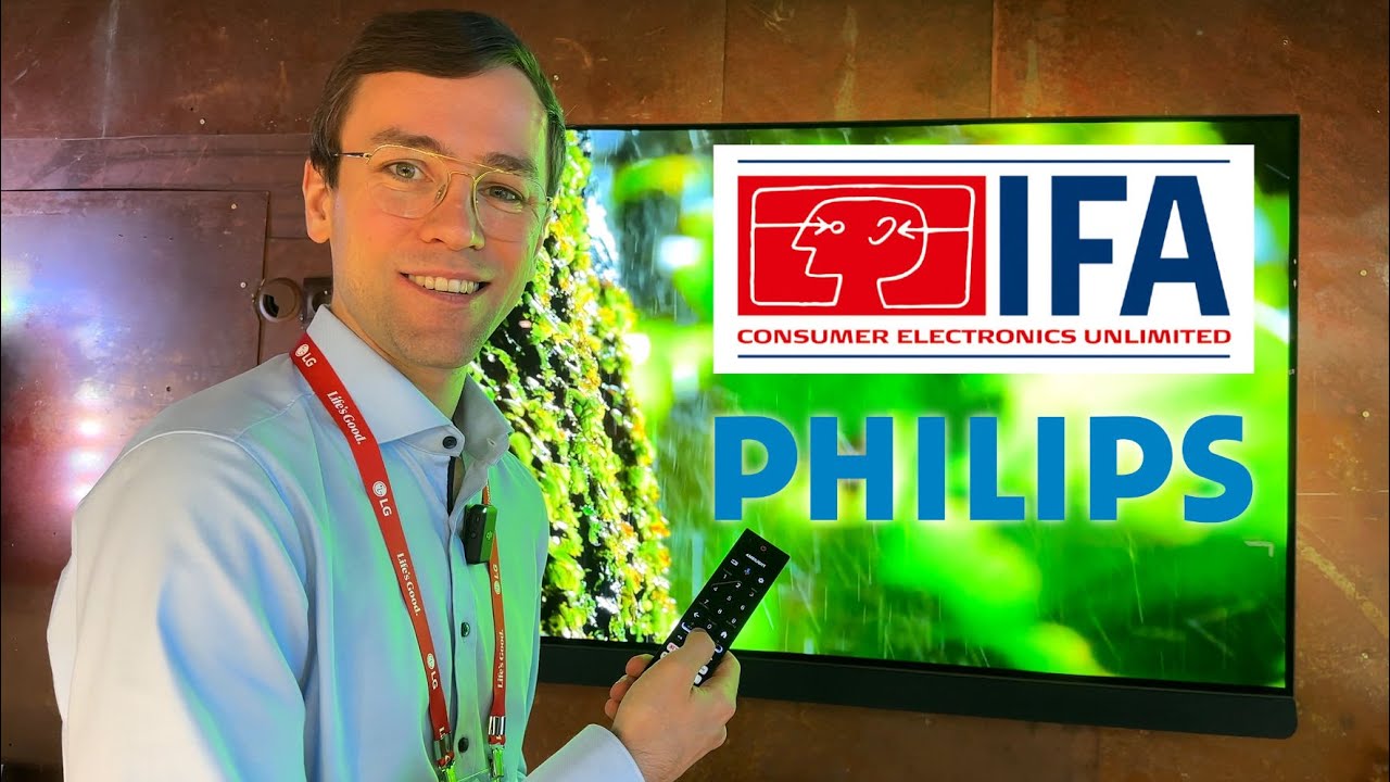 Philips OLED+ 908 mit MLA & NEUES TV-Betriebssystem! #ifa #ambilight