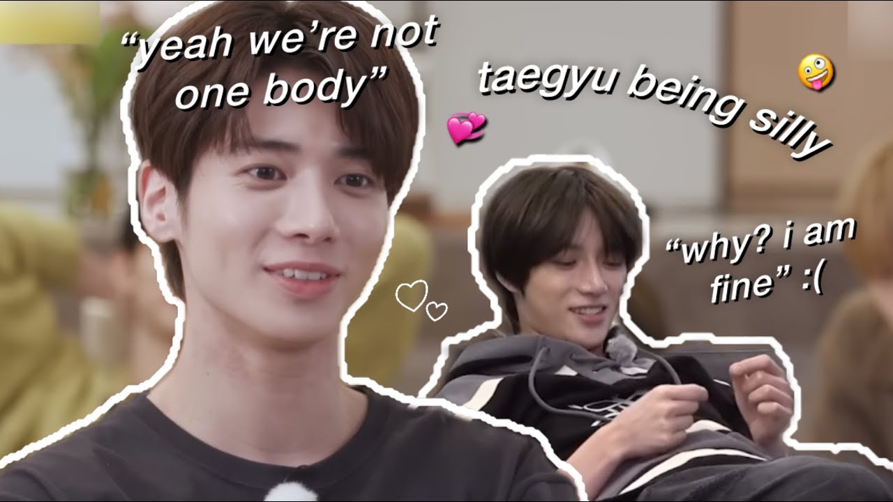 taegyu being silly