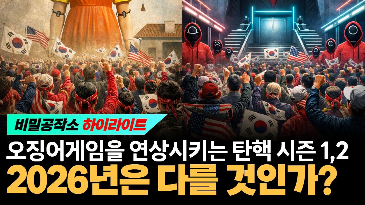 오징어게임을 연상시키는 탄핵 시즌 1,2 2026년은 다를 것인가? [최수용 전 공작관]