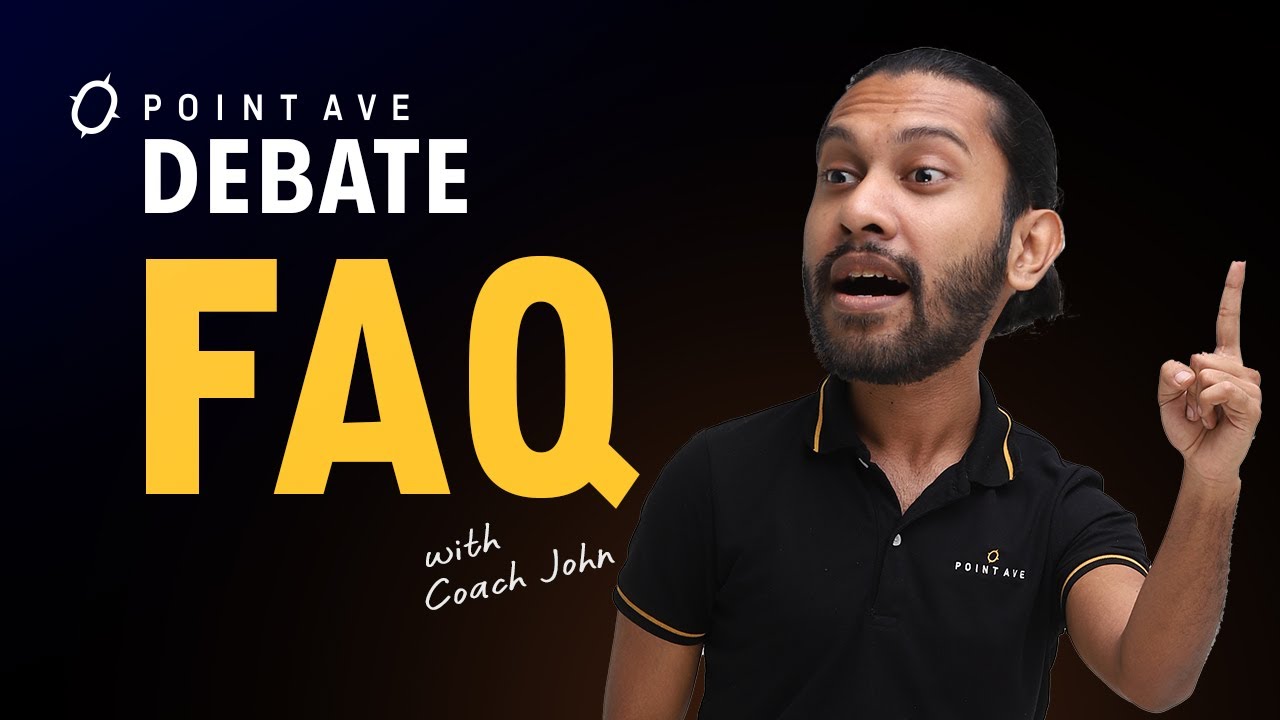 Debate Coach Answers Frequently Asked Questions About Debating | Point Avenue Thailand