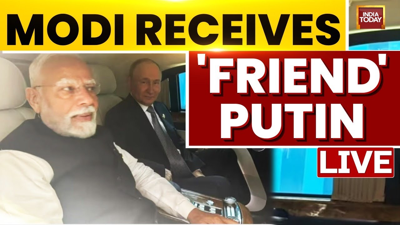 Putin in India LIVE: Prime Minister Narendra Modi Welcomes Russian President Vladimir Putin