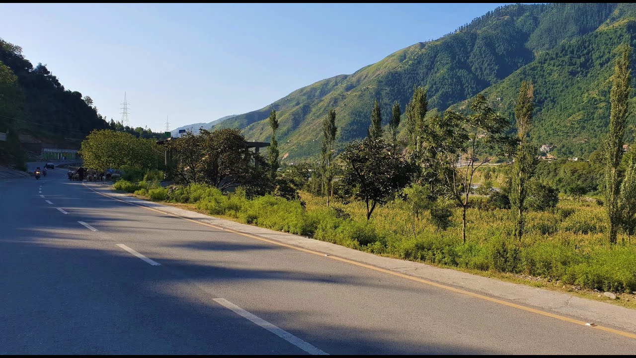 swat valley marghuzar to mingora by road