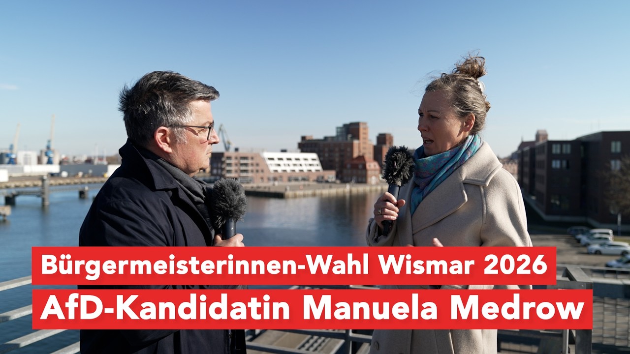 Wahl Bürgermeister/in Wismar 2026: AfD-Kandidatin Manuela Medrow