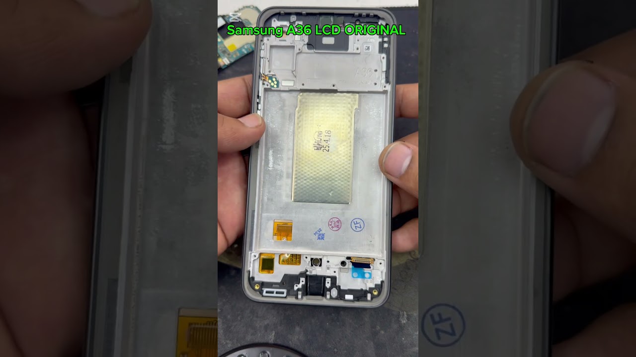 Samsung A36 switches on and off after changing lcd. #gelprinting #padshop #easyjtag #coolpad #ftdi