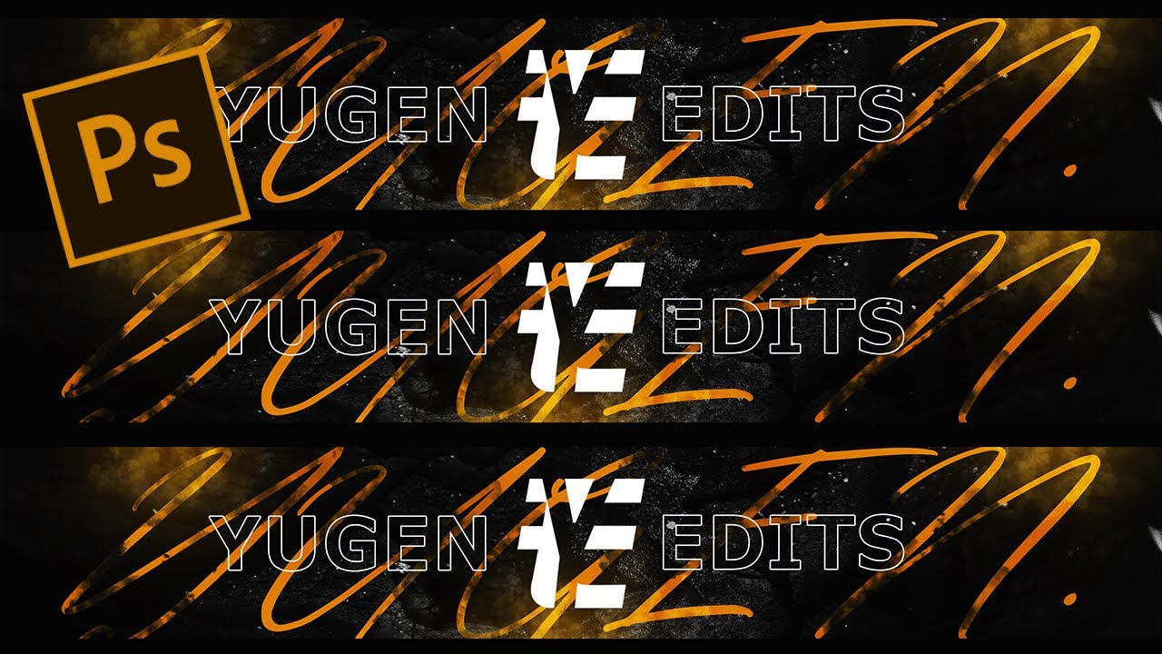 BANNER DESIGN FOR YOUTUBE | Timelapse / Speedart | TUTORIAL and HOW TO
