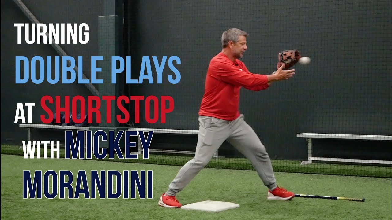 Shortstop double play turns with Mickey Morandini