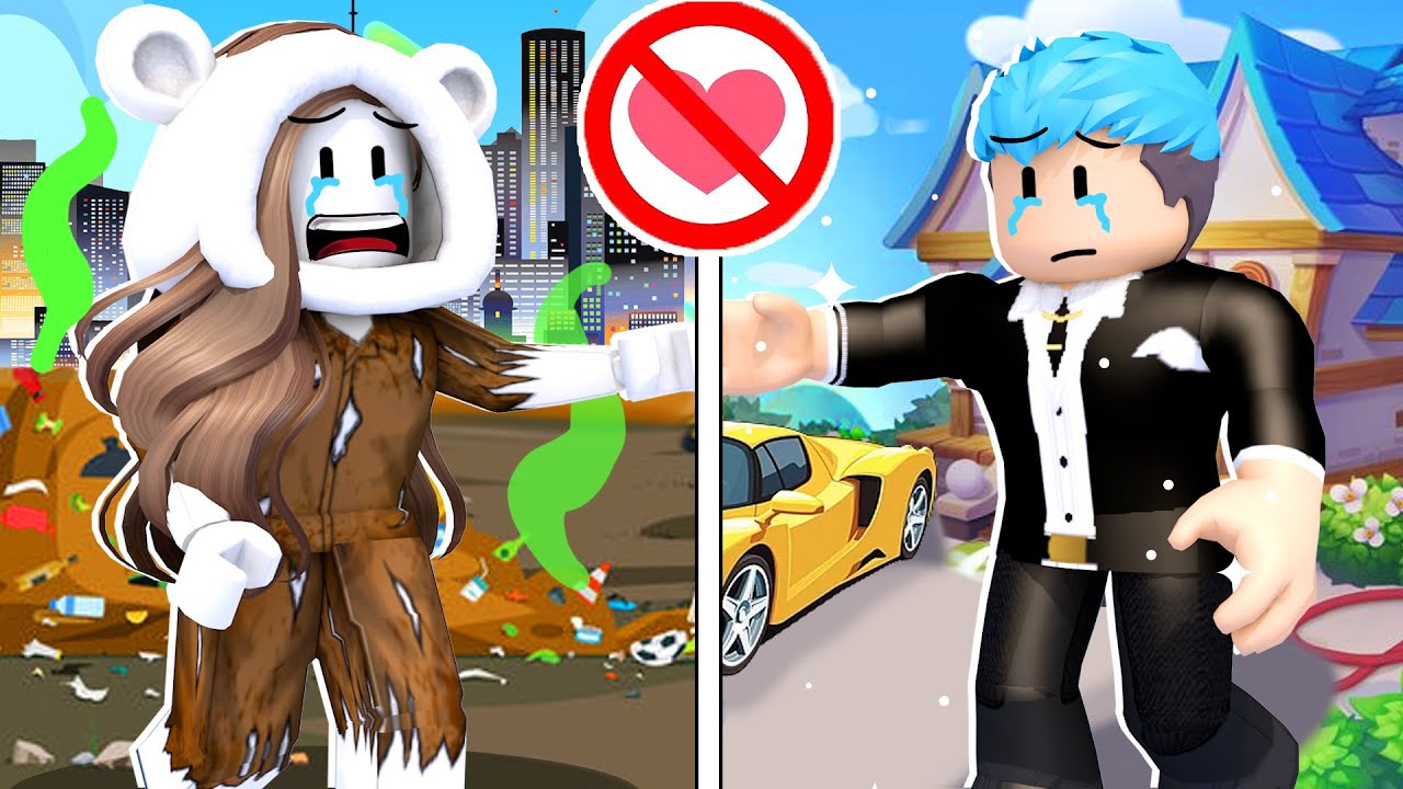 L'AMORE PROIBITO FRA RICCO E POVERA SU ROBLOX!