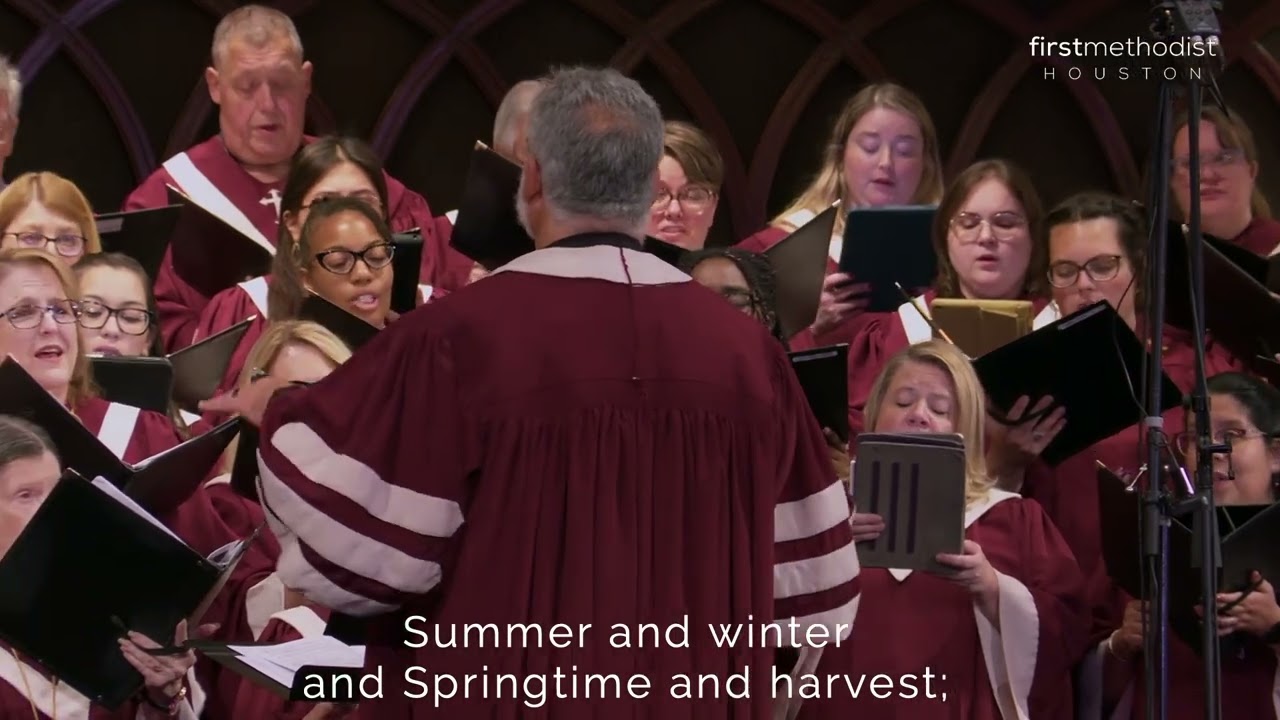 Great Is Thy Faithfulness -arr Dan Forrest; FUMC Houston, 9/03/2023