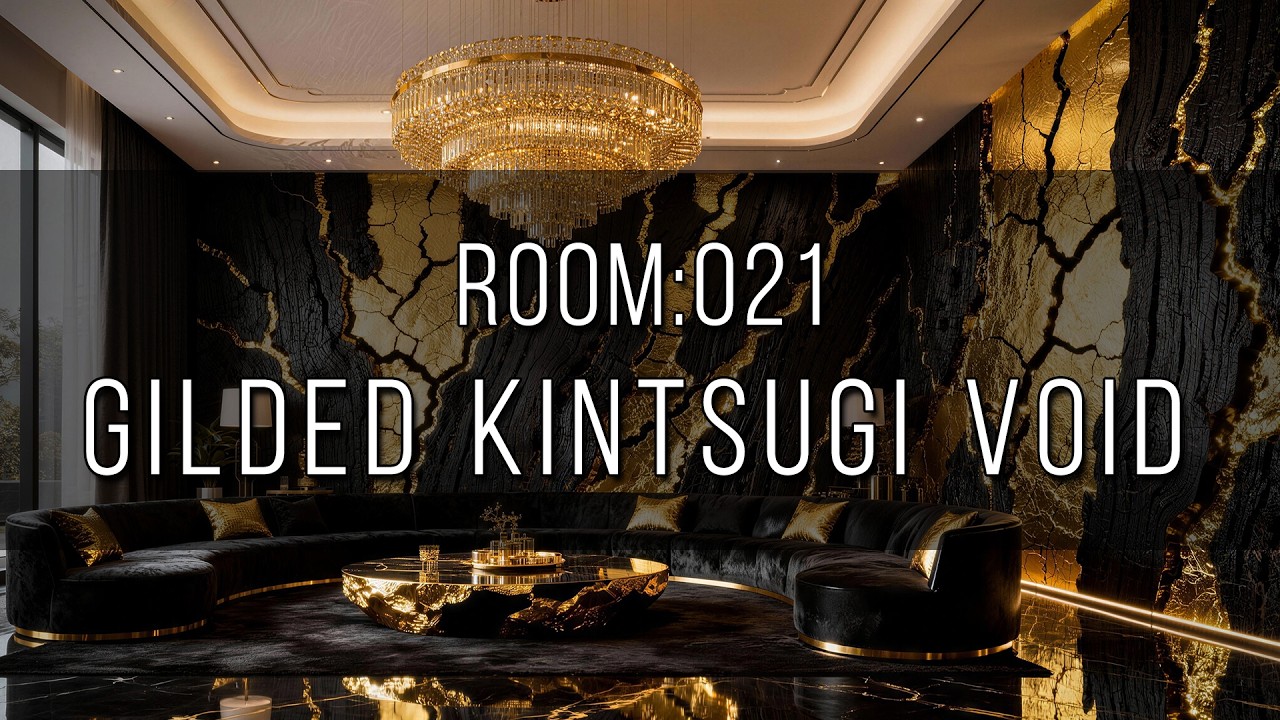 ROOM 021: Gilded Kintsugi Void | Оптимальный результат & Бесконечный поток [4K UHD]