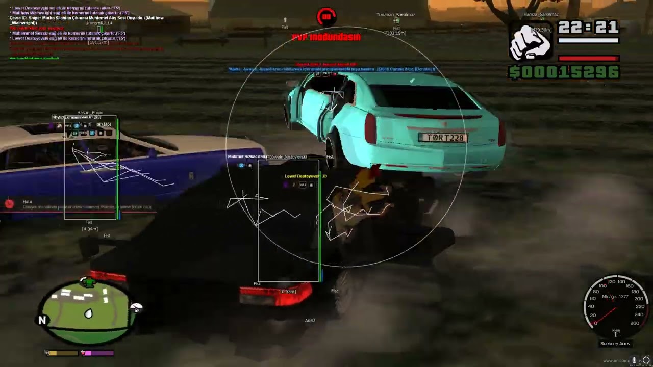 [GXD CHEATS] MTA SA 1.6.0 HACK GXD UNİCORNA UĞRUYOR. (MTA HİLE)