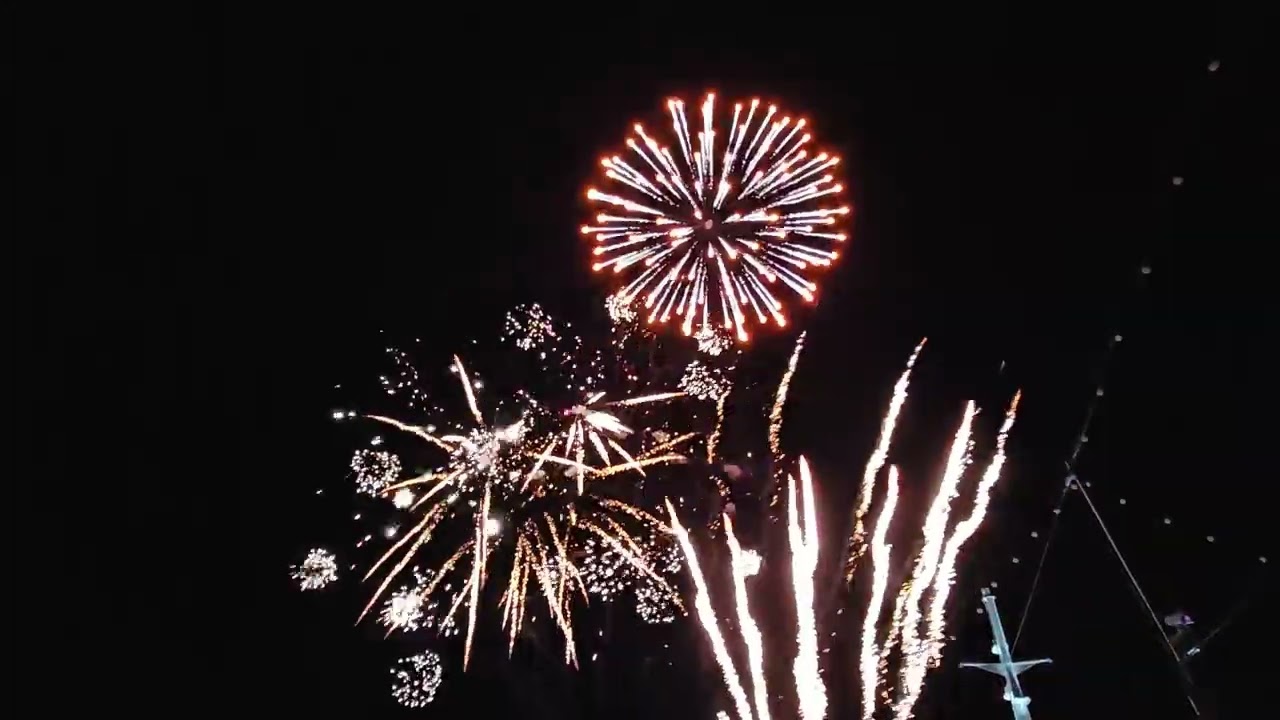 여수 크루즈 유람선 불꽃놀이🎆