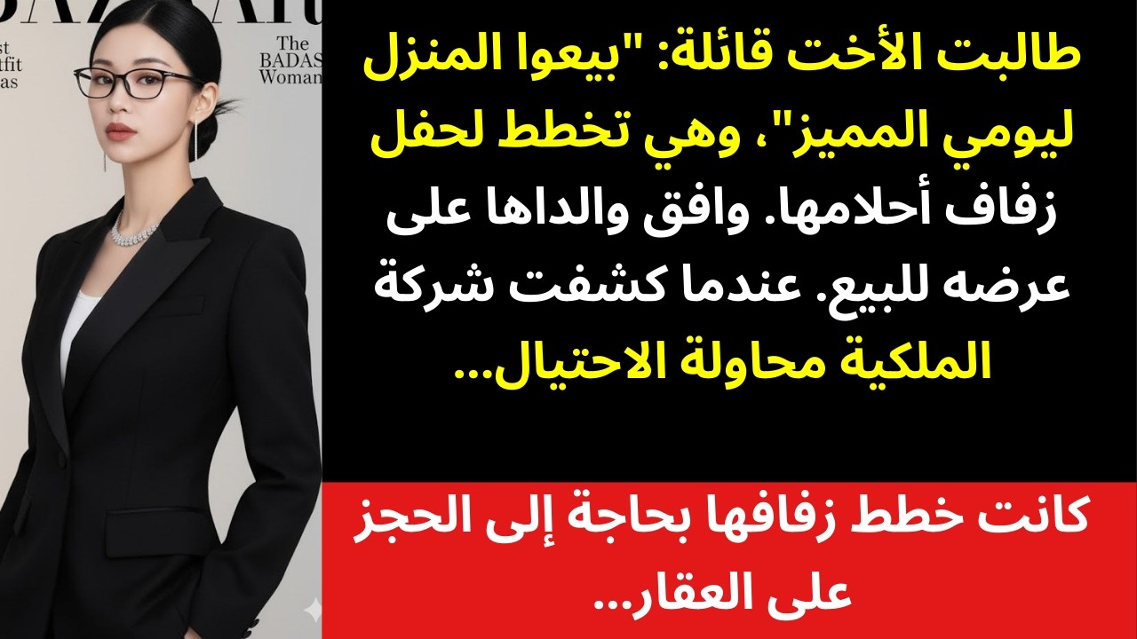 أختي عرضت بيتي للبيع لتدفع تكاليف زفافها… لكن شركة توثيق الملكية اتصلت أثناء حفل خطوبتها وكشفت ال😳🏡📞