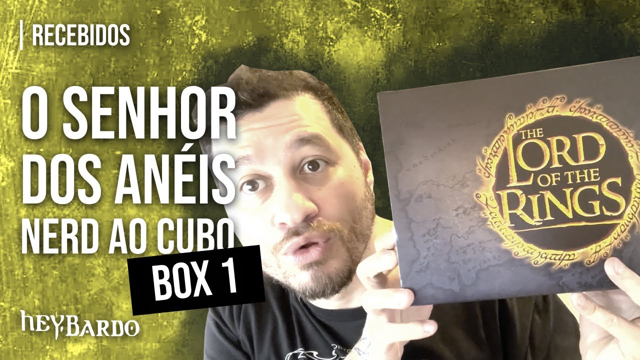 Unboxing | O Senhor dos Anéis - Box 1 (Nerd ao Cubo)