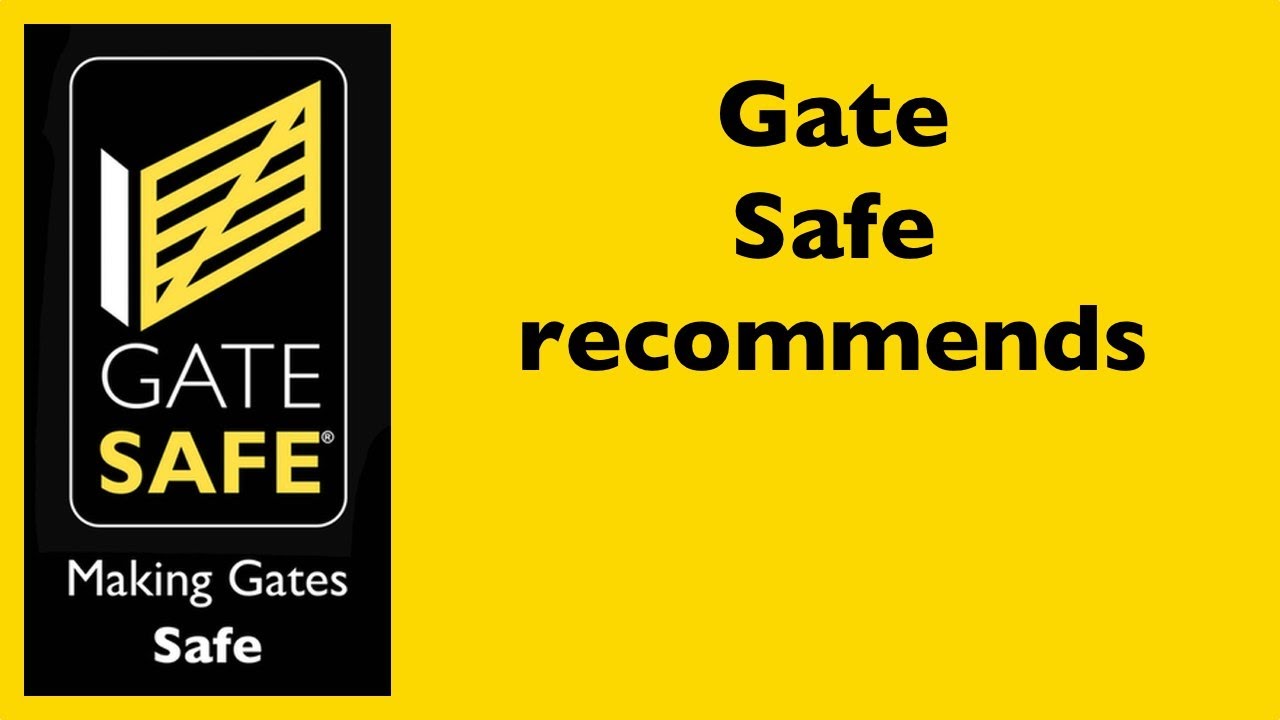 Gate Safe Recommends