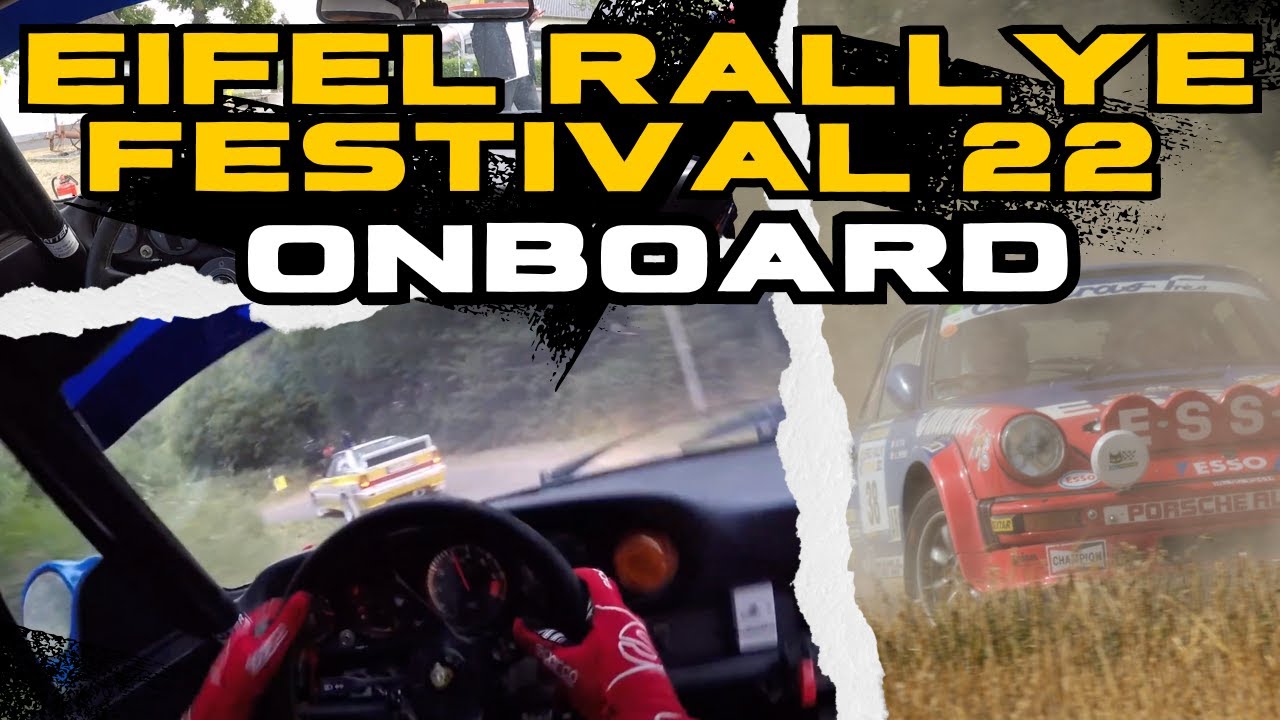 EIFEL RALLYE FESTIVAL 2022 - ONBOARD HIGHLIGHTS - PORSCHE 911 SC GROUP 4 | THIELE-RALLYE-TEAM