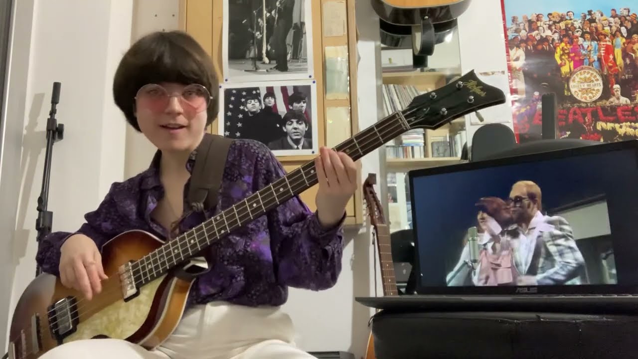Don't go breaking my heart - Bass cover