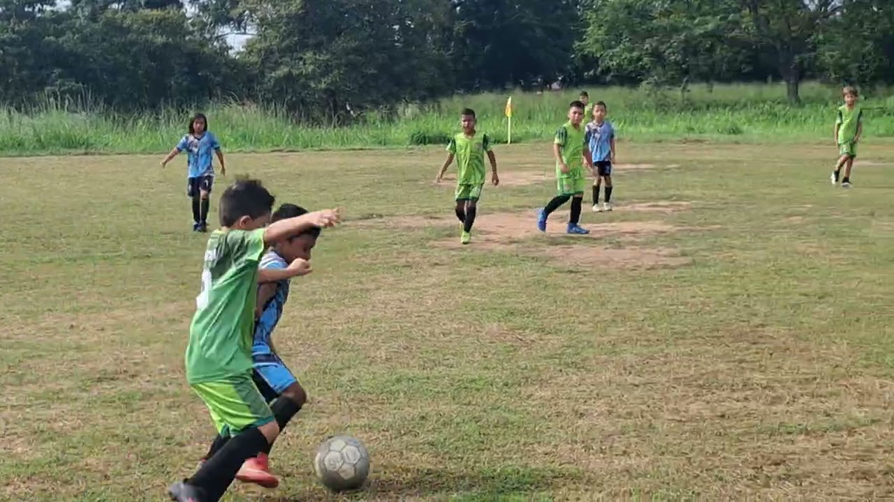 Segundo tiempo Aguachica Fc 3 vs 1 Halcones Fc cat sub 9
