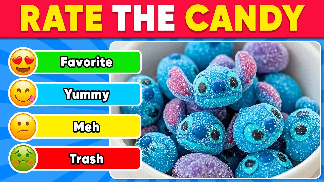 Rate the Ultimate Candy & Snack Challenge | Popular Snack & Candy Tier List 🍬🍟 Daily Quiz