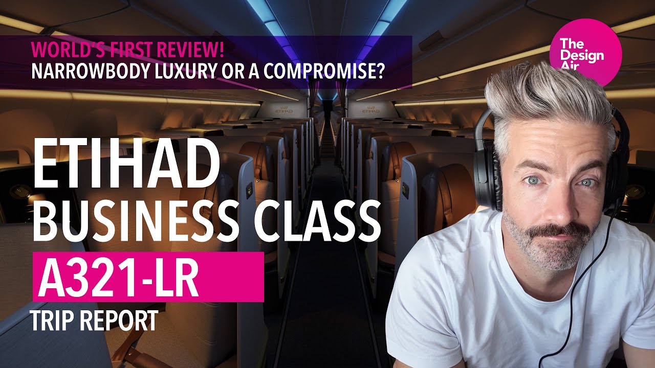 EXCLUSIVE! Etihad A321LR Business Class Trip Report