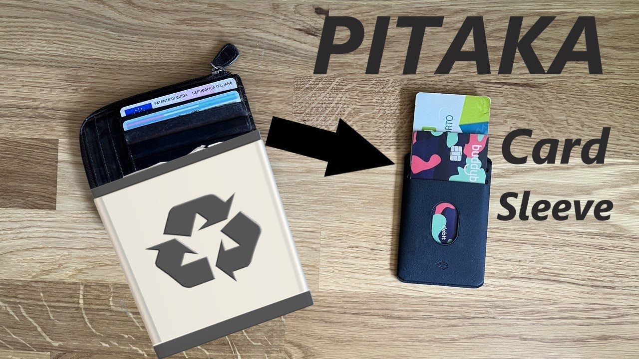 Butta il Tuo Portafoglio  USA MagEz Card Sleeve Pitaka