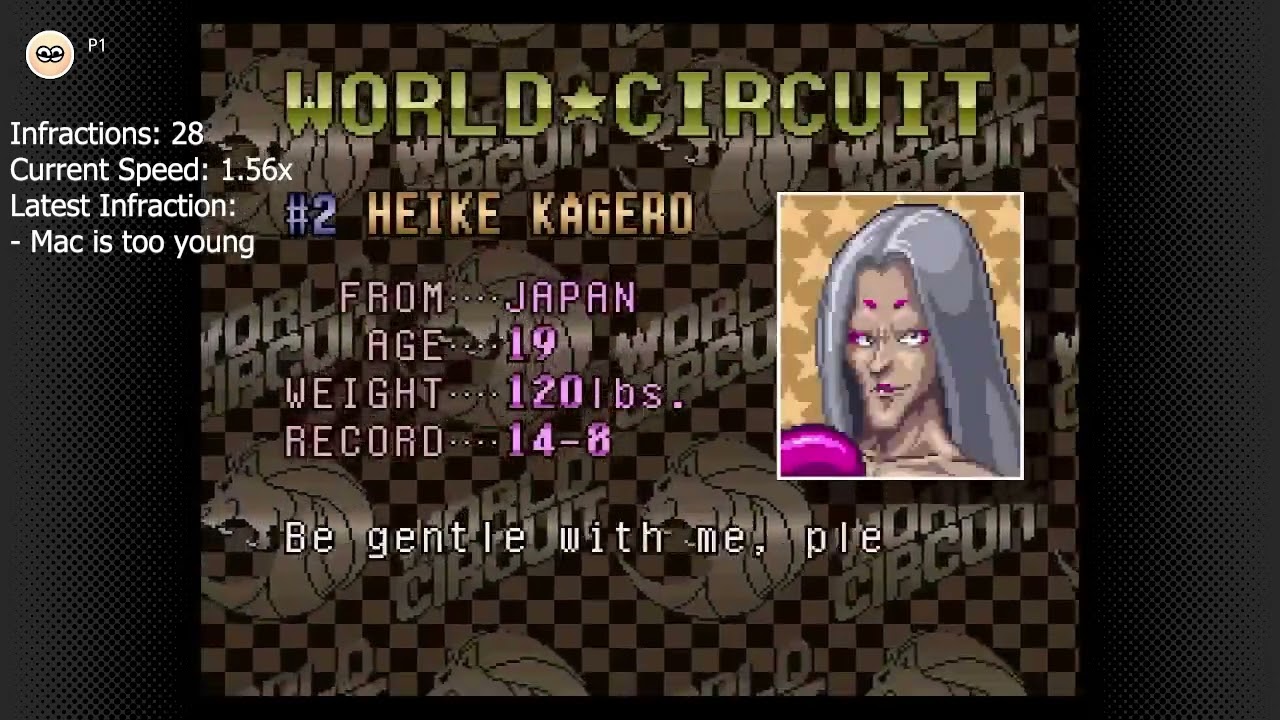 Super Punch-Out, but it Gets 2% Faster With Every Infraction