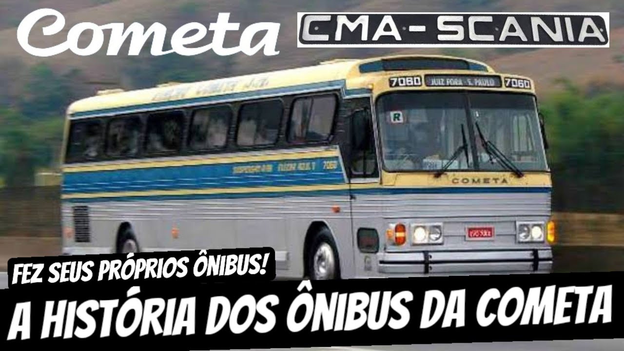 A história dos ÔNIBUS da COMETA