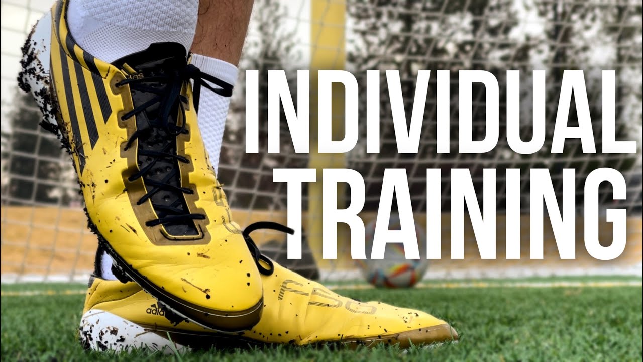 Individual Training Session in Adidas F50 Adizero | Soccer / Football ASMR Full Training Session