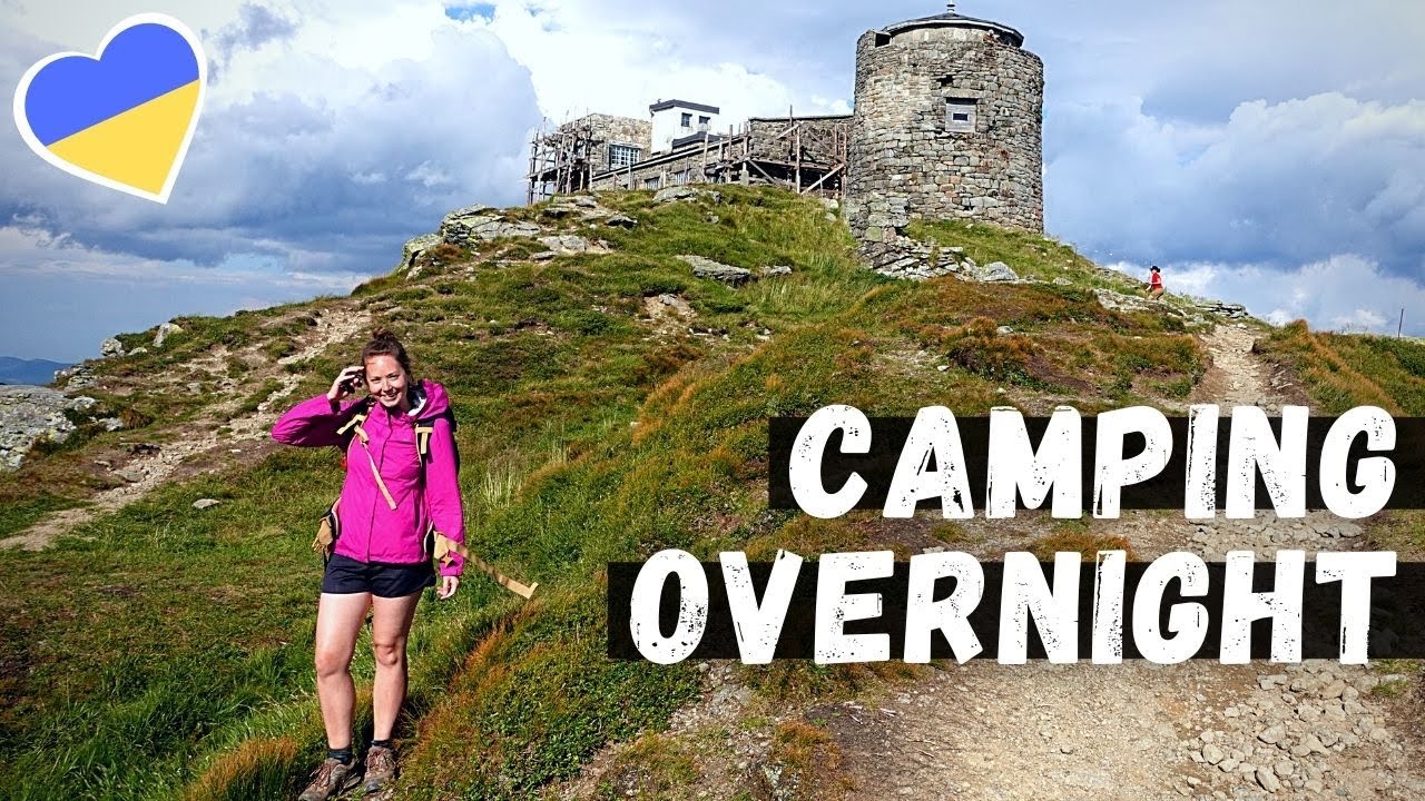 Hiking PIP IVAN, Ukraine || White Elephant (Biały Słoń) observatory || Camping in the Carpathians