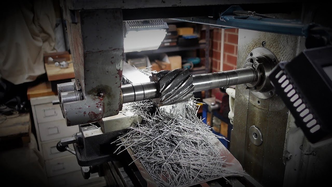 Mass production with a horizontal mill!