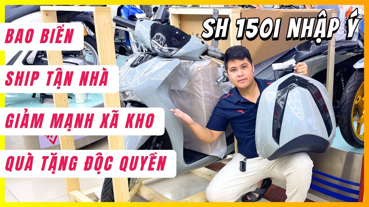 SH 150i Nhập Ý Giá RẺ BẤT NGỜ - Bao BIỂN - Tặng Quà  - Ship Tận Nơi | CUA Vlog61