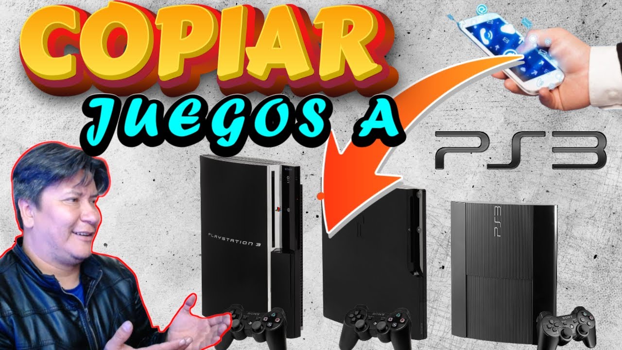 Como COPIAR JUEGOS desde el CELULAR a PLAYSTATION 3