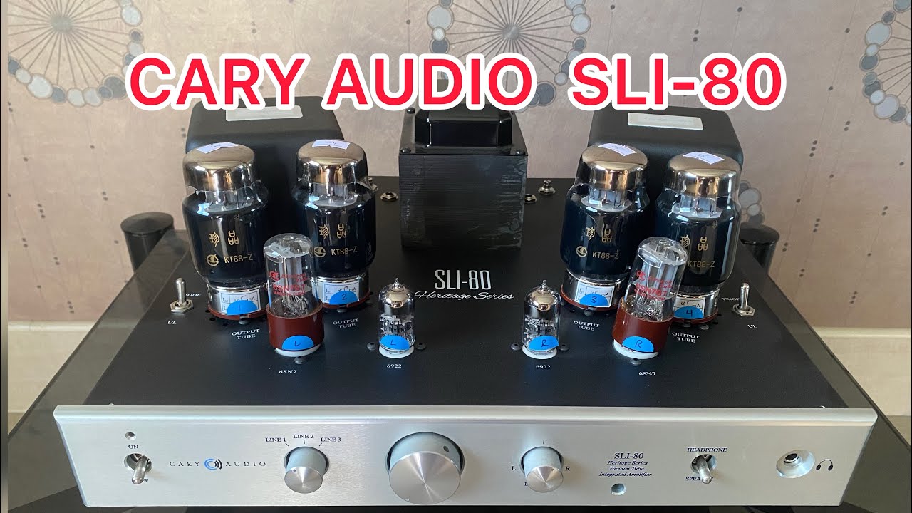 แอมป์หลอด  CARY AUDIO  SLI-80HS