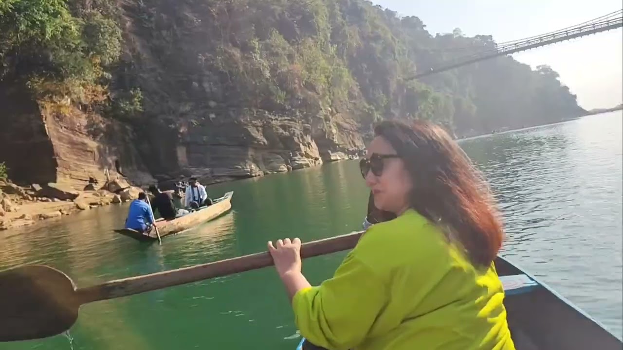 Dawki river meghalaya!!😍