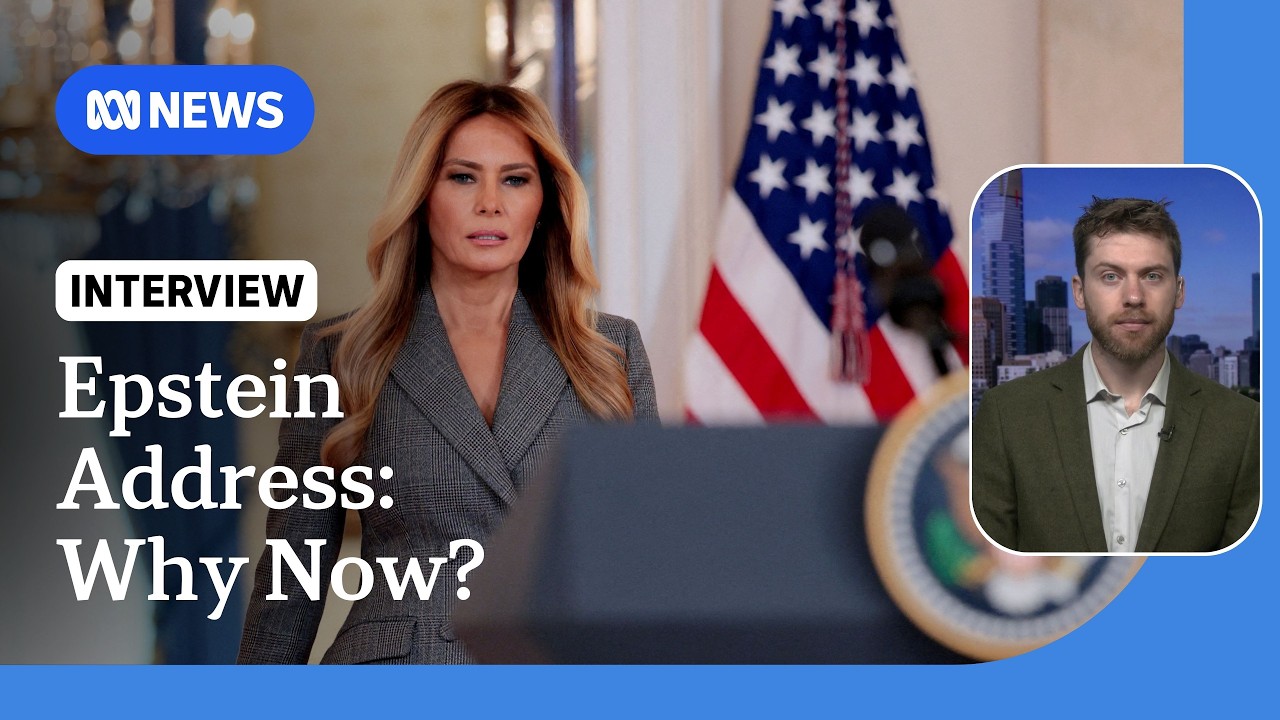 What could be motivating Melania Trump to speak publicly about Epstein now? | ABC NEWS
