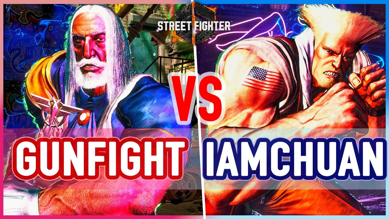 SF6 🔥 Gunfight (JP) vs IamChuan (Guile) 🔥 Street Fighter 6