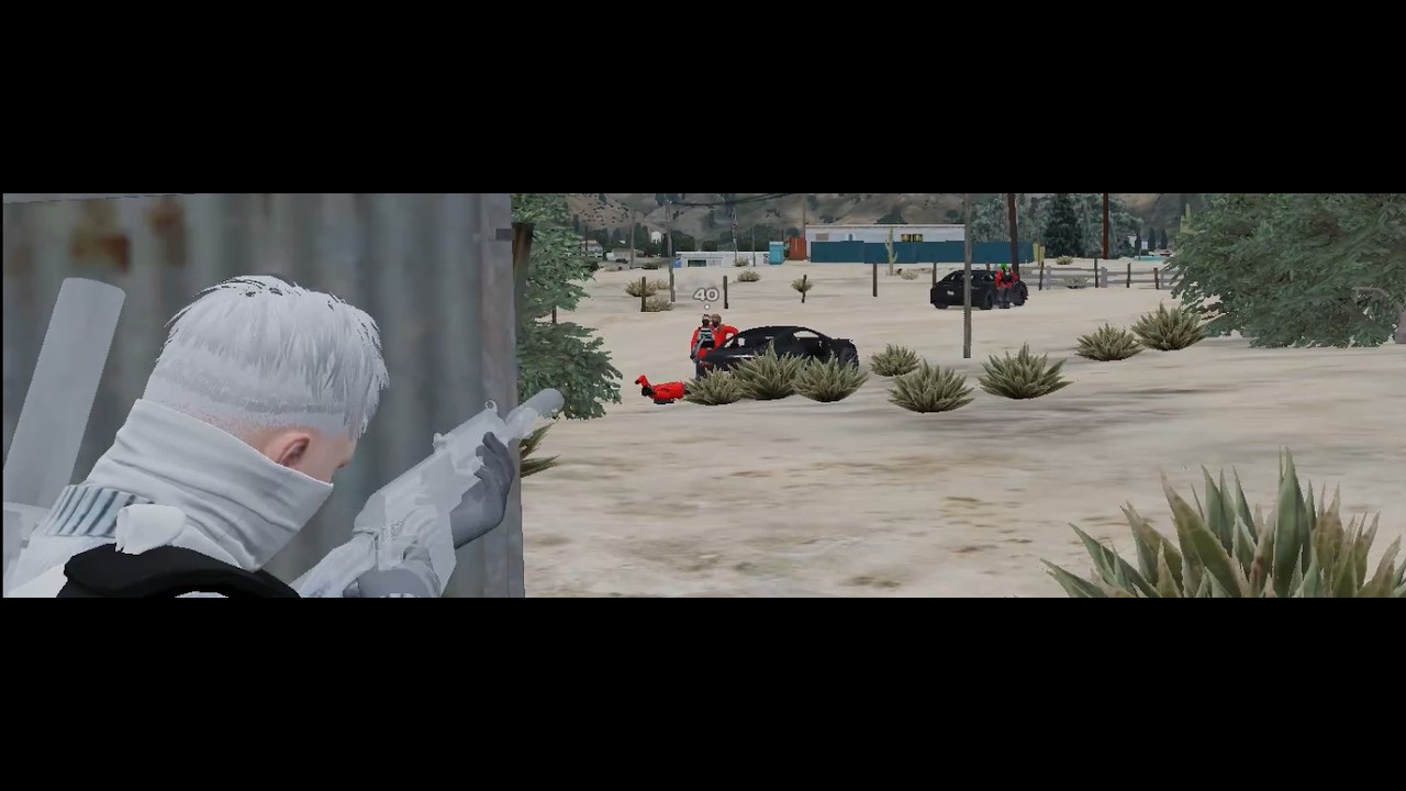 Красиво наказали Bloods на трассе (Majestic RP)