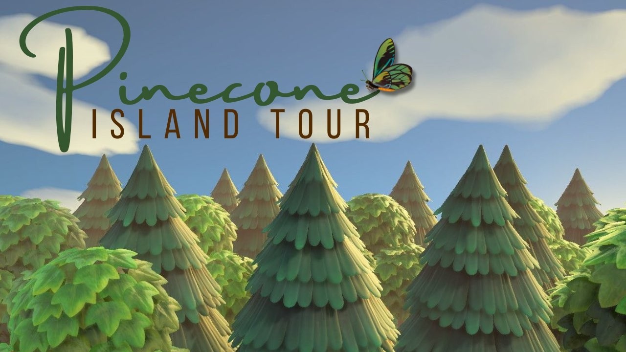 My Favorite Massive Lake Build! Natural ACNH Island Tour 🌿