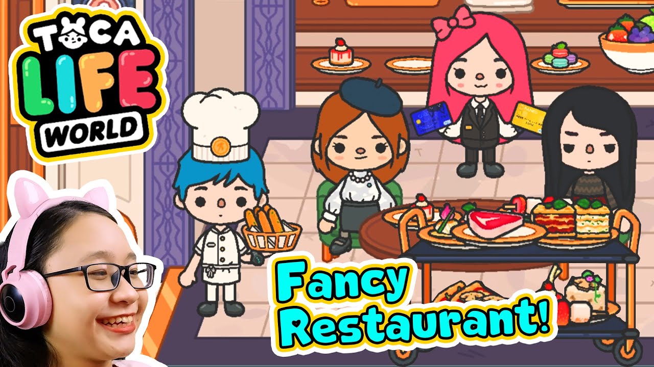 Toca Life World - Cherry Works in a Fancy Restaurant!!!
